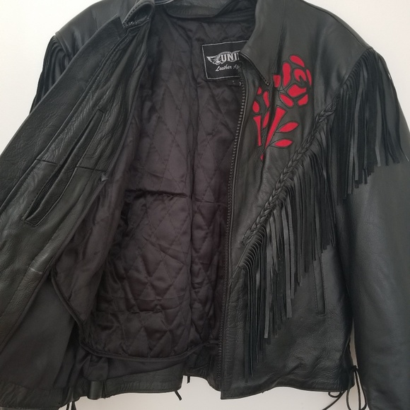 Unik Jackets & Coats Vintage Unik Leather Jacket Poshmark